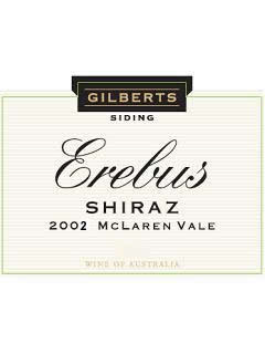 Gilberts Siding Erebus Shiraz 2002<br>Savings/doz $220.00